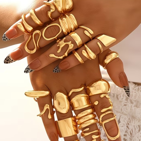 Gold Women's ring -promo - Picture 4 of 4